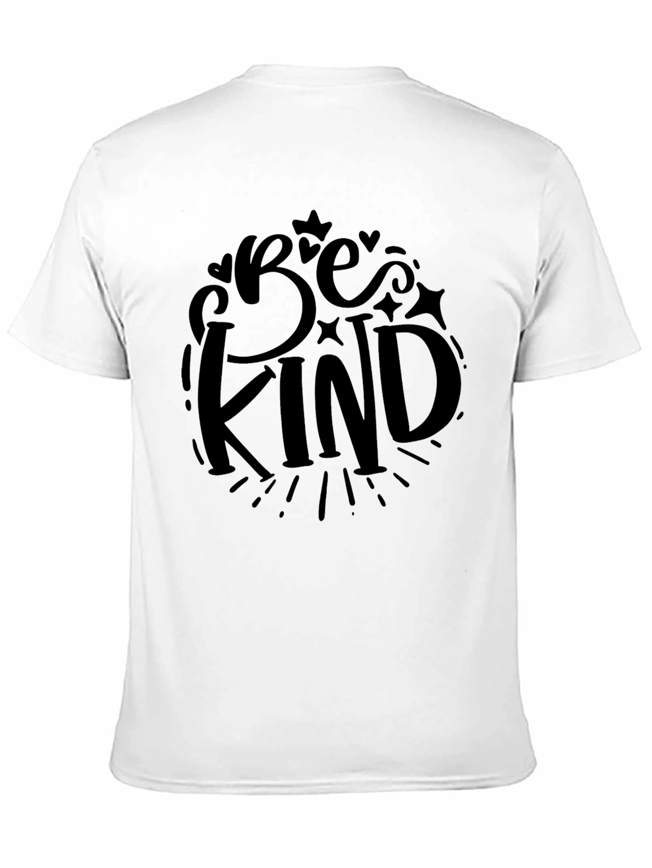 Be Kind Graphic Tee - Black Casual T-Shirt