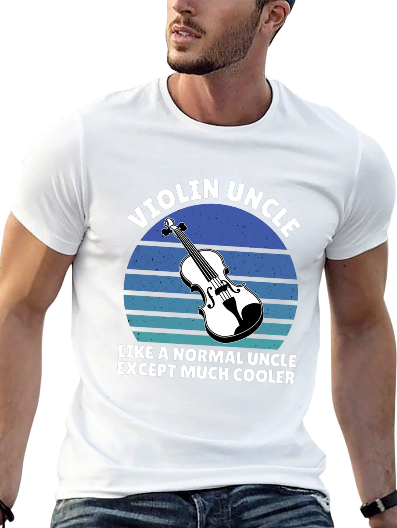 Violin Uncle T-Shirt - Cool Musician Gift