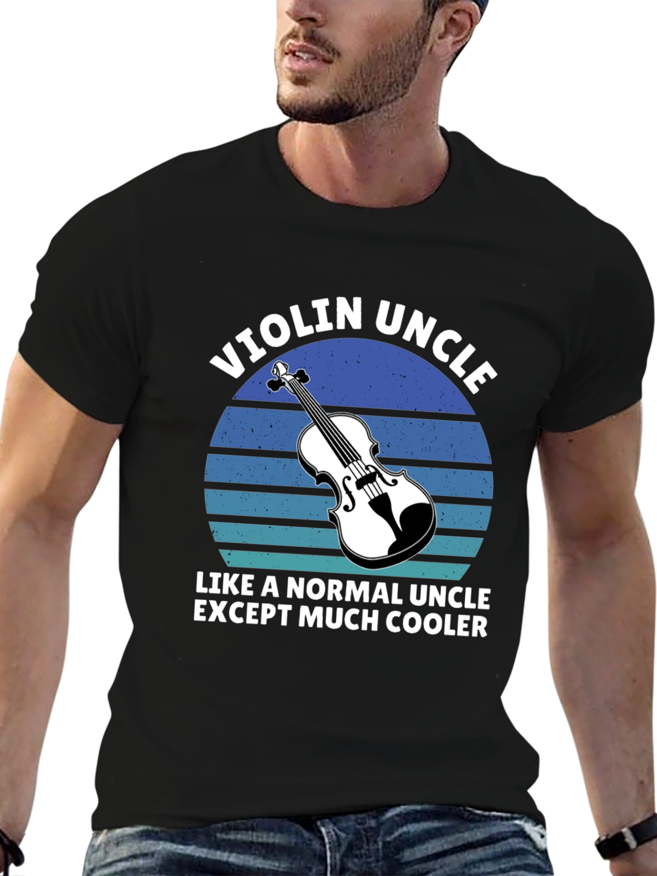 Violin Uncle T-Shirt - Cool Musician Gift