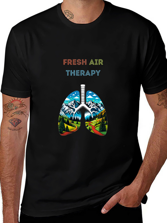 Fresh Air Therapy Graphic Tee