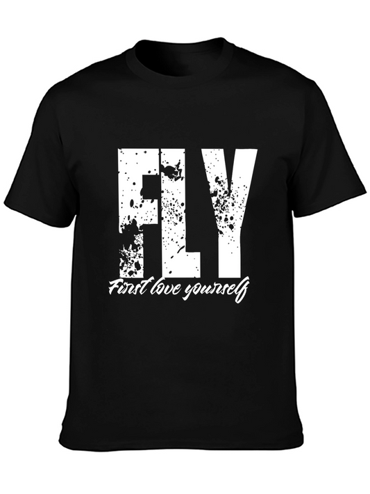 FLY First Love Yourself Graphic T-Shirt