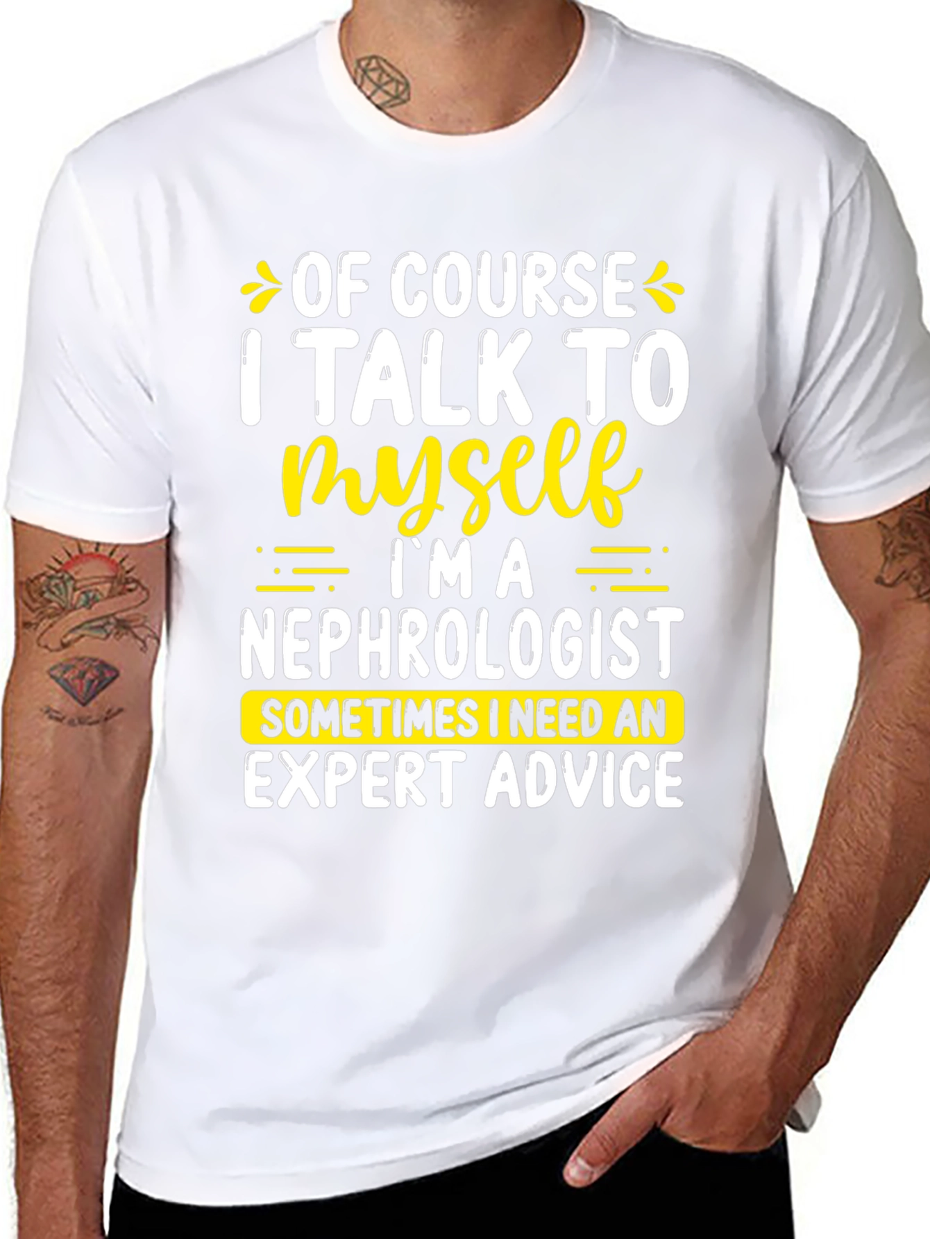 Nephrologist Expert Advice Graphic Tee