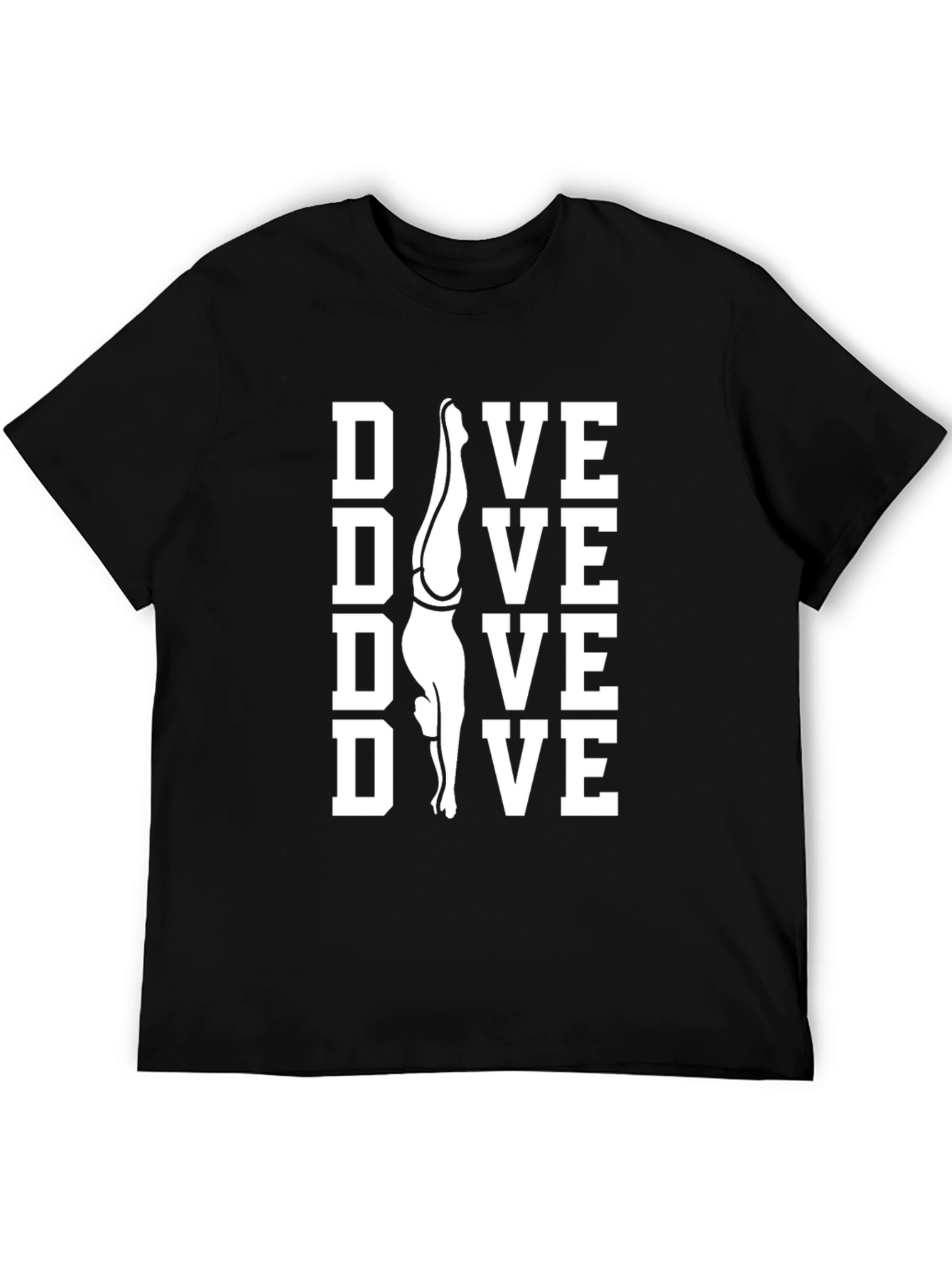 Dive T-Shirt - Artistic Diver Design