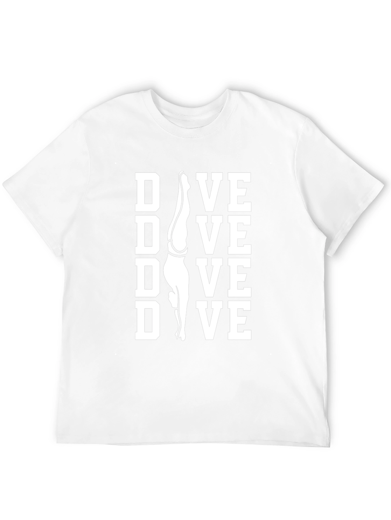 Dive T-Shirt - Artistic Diver Design