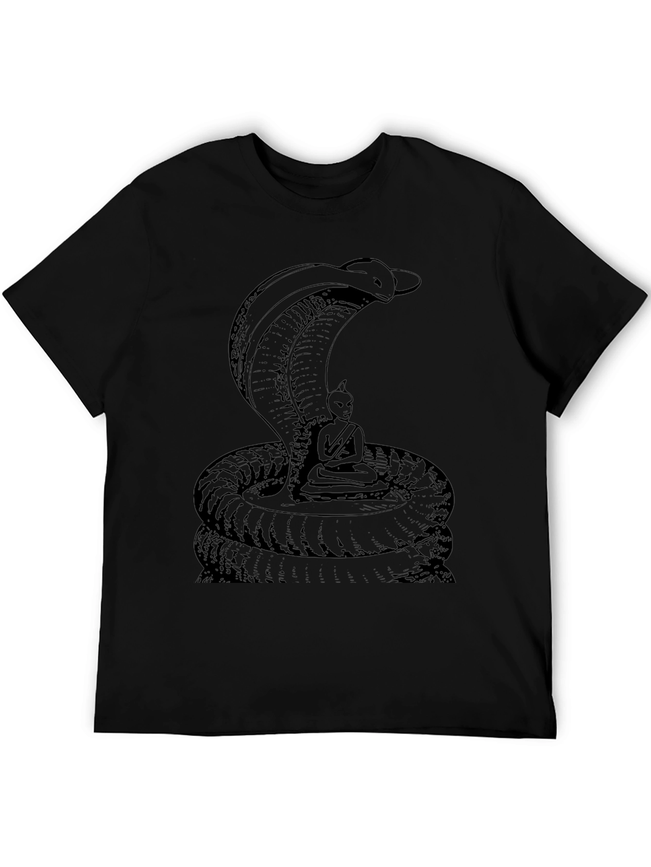 Cobra Buddha Graphic T-Shirt