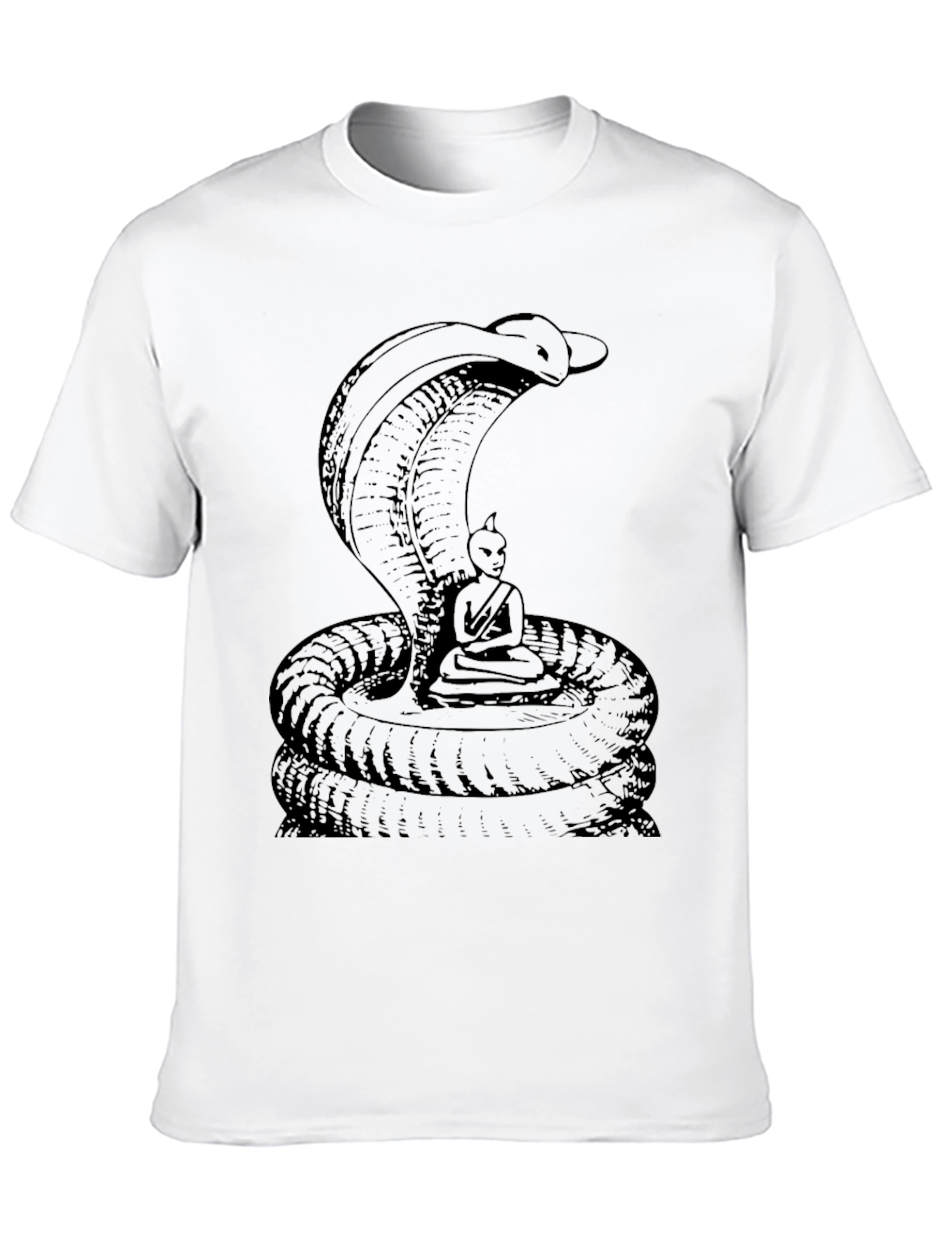 Cobra Buddha Graphic T-Shirt