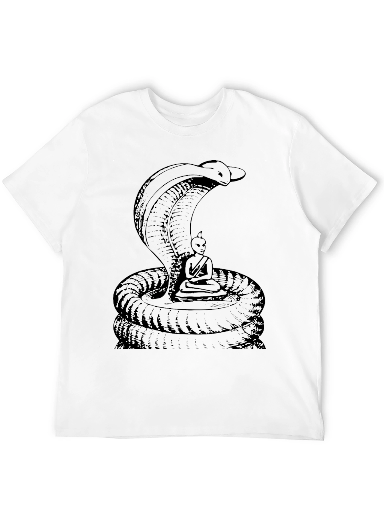Cobra Buddha Graphic T-Shirt