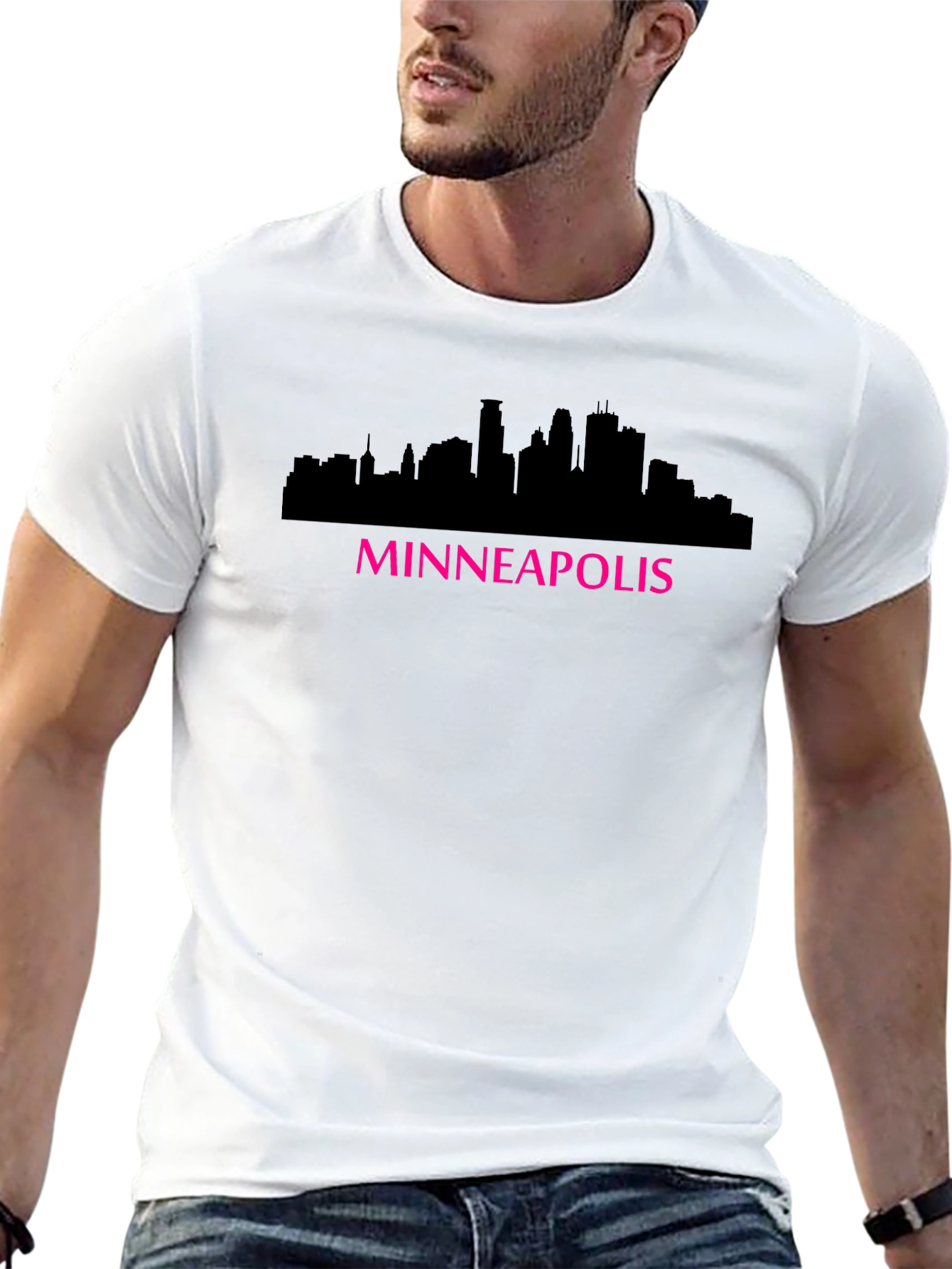 Minneapolis Skyline Graphic T-Shirt