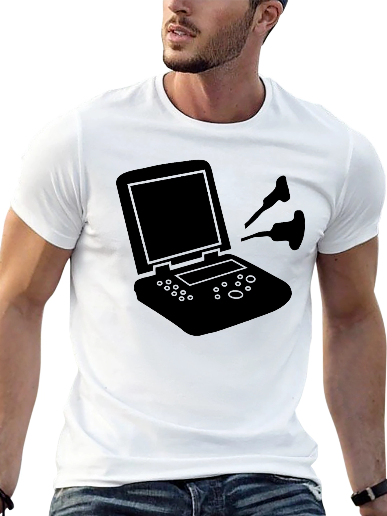 Gamer Console Black T-Shirt