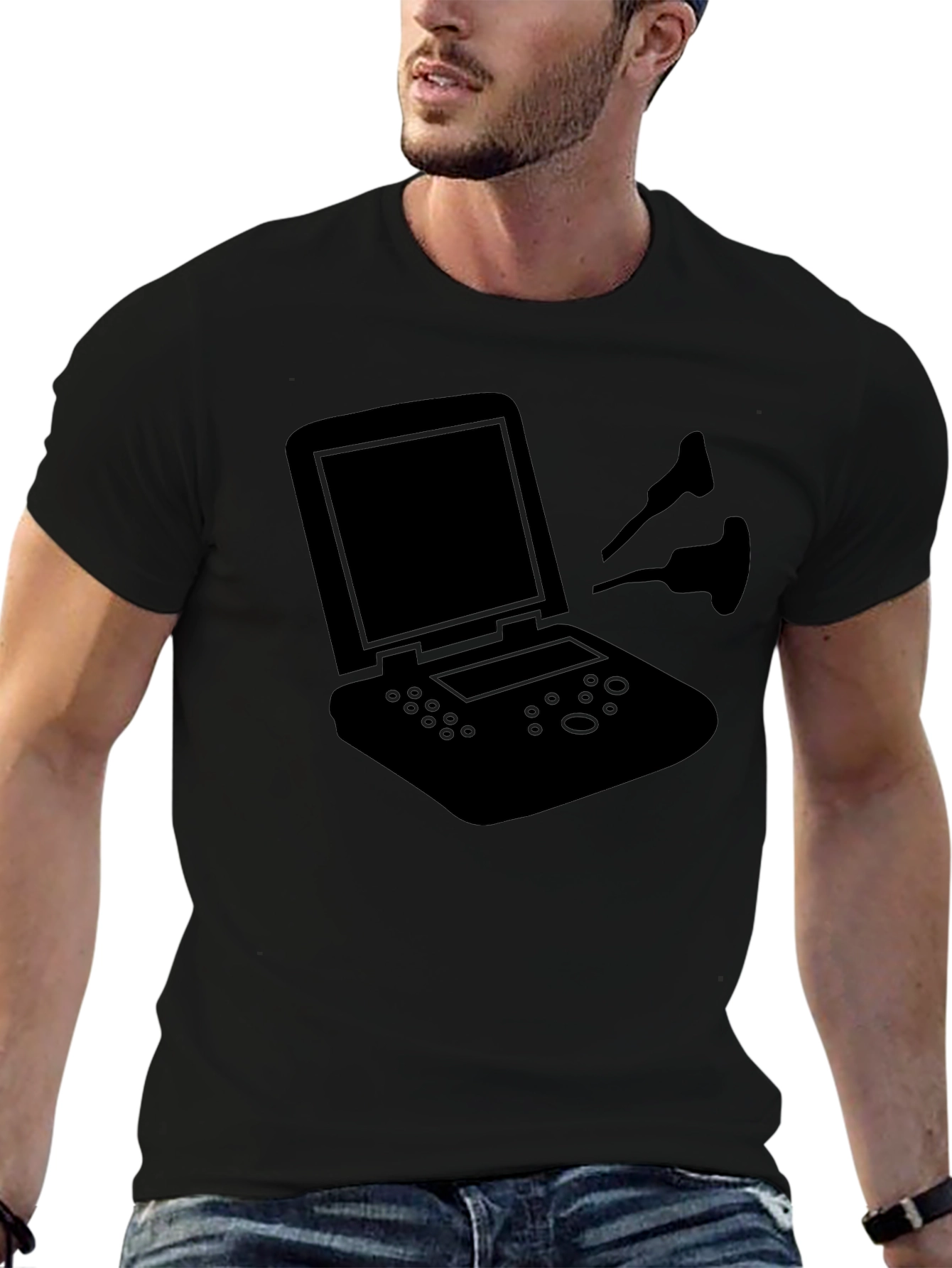 Gamer Console Black T-Shirt