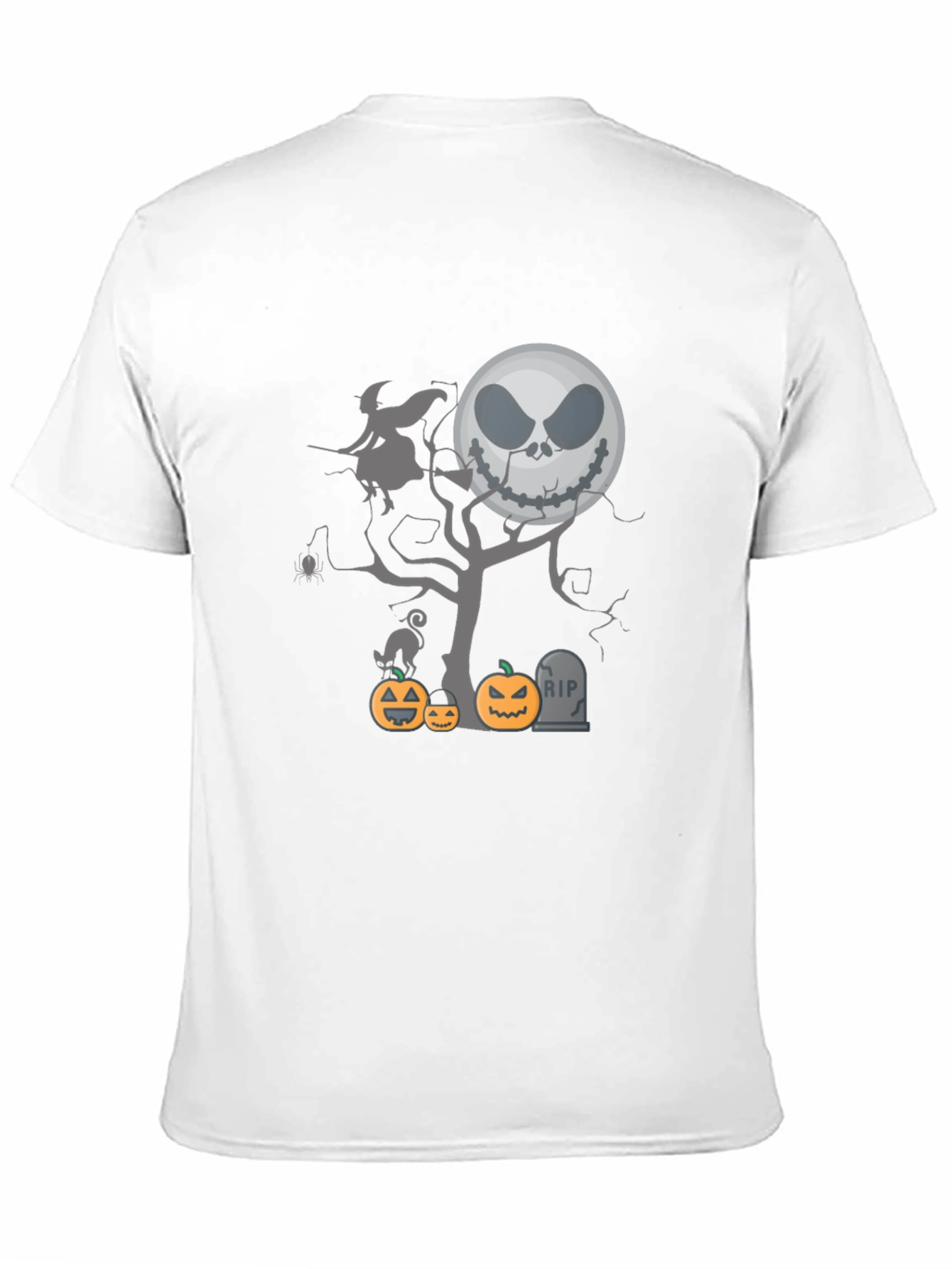 Halloween Nightmare T-Shirt Jack Skellington Moon