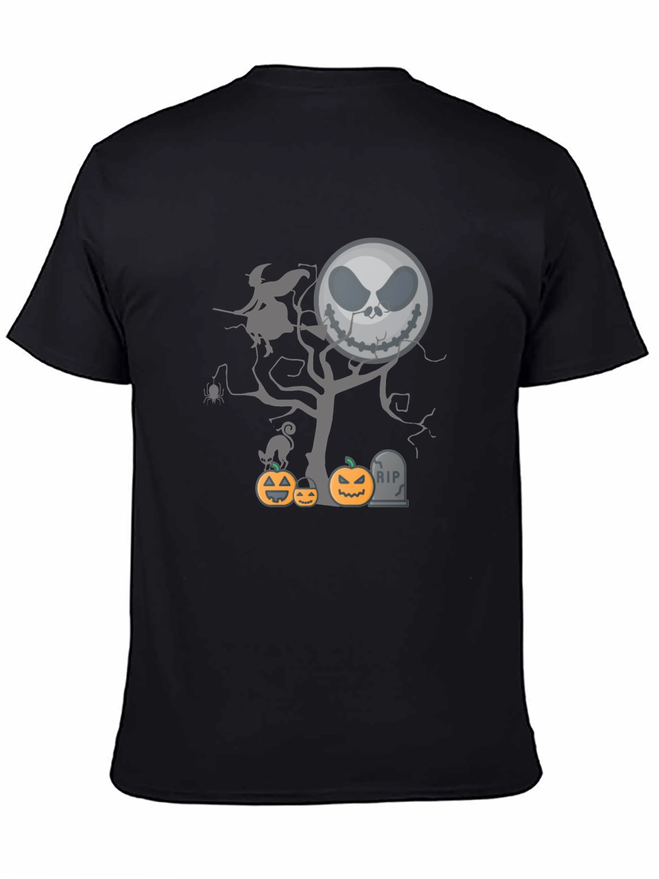 Halloween Nightmare T-Shirt Jack Skellington Moon
