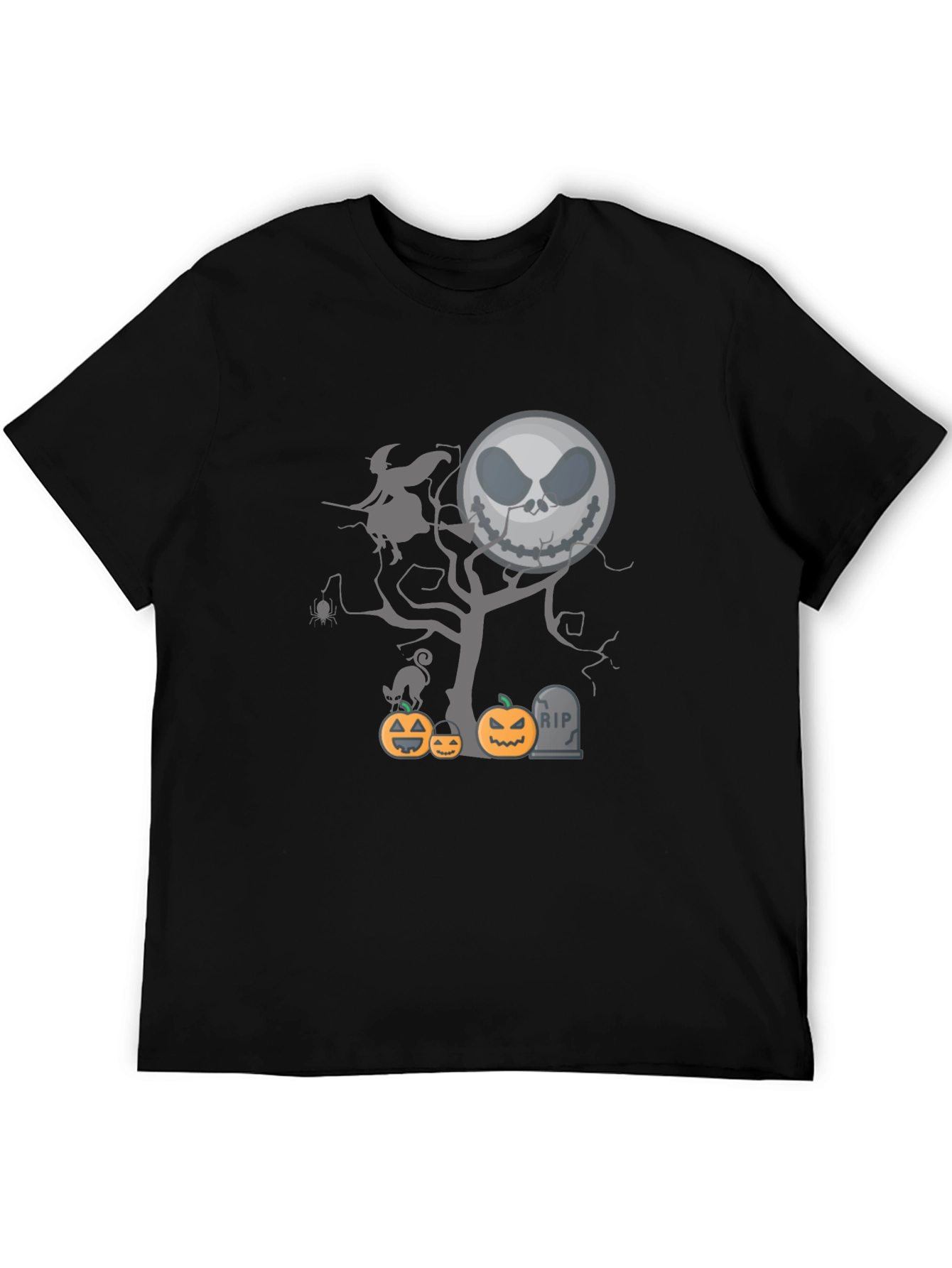 Halloween Nightmare T-Shirt Jack Skellington Moon