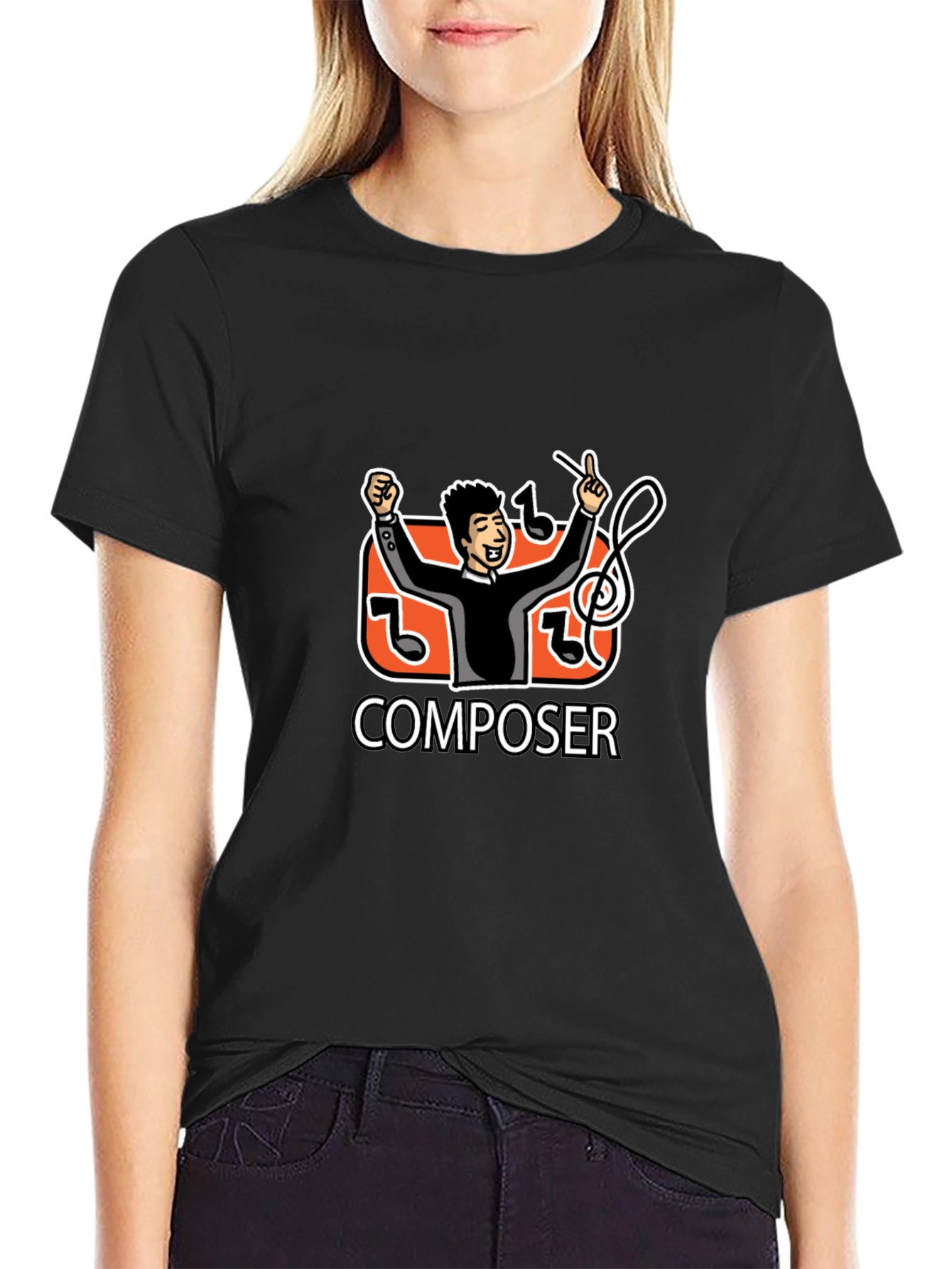 Composer Graphic T-Shirt - Music Lover Tee