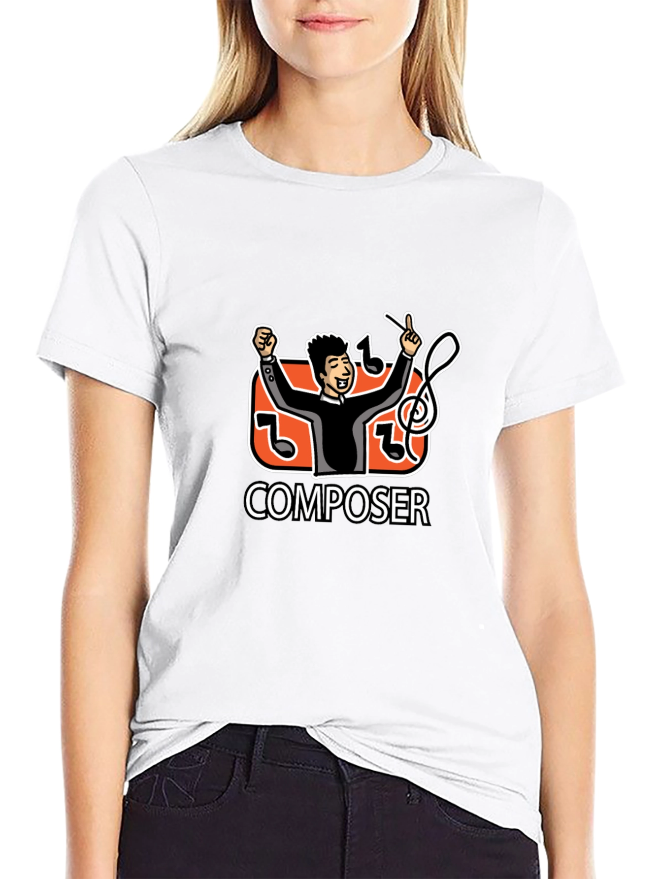 Composer Graphic T-Shirt - Music Lover Tee