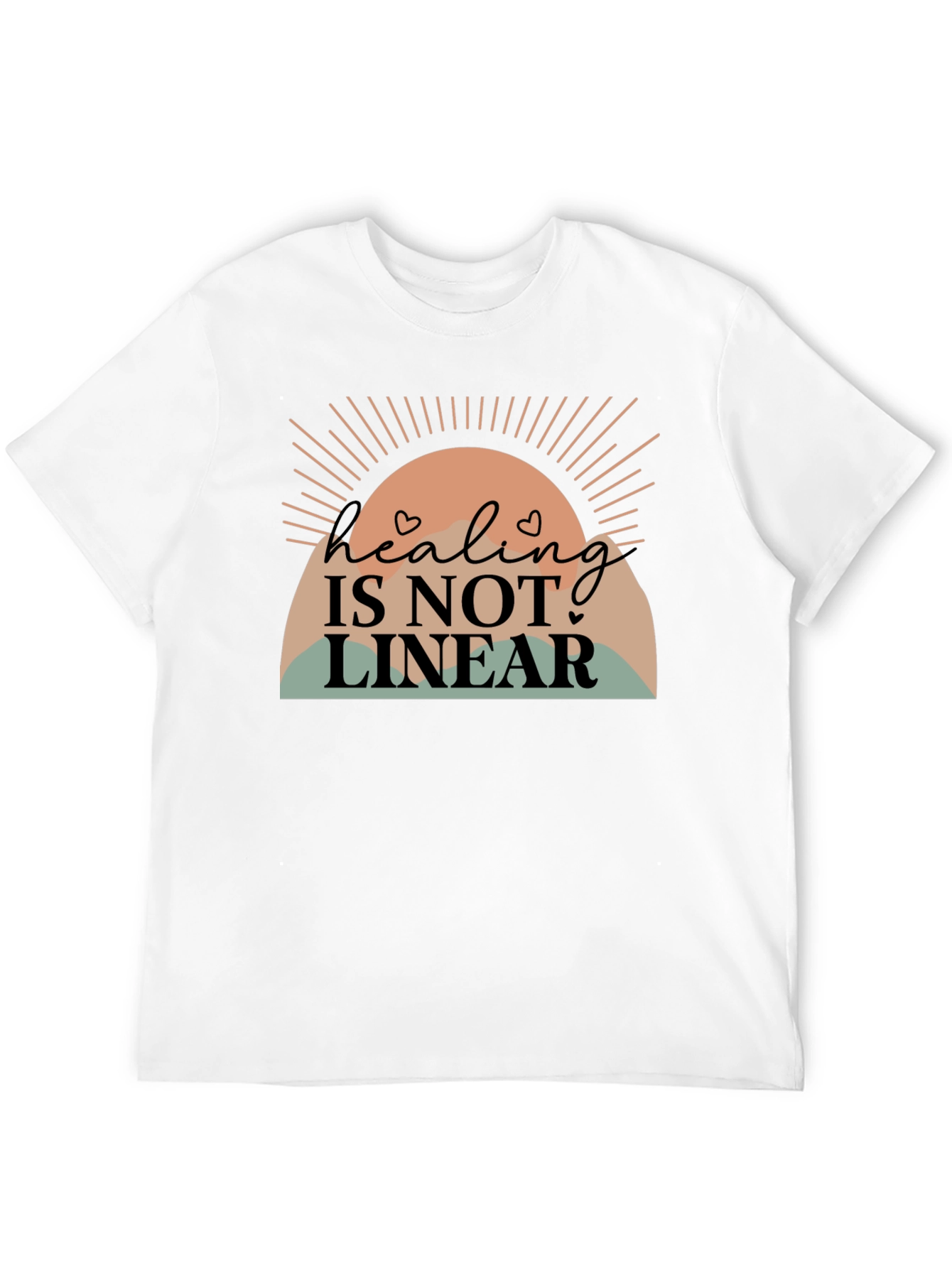 Healing Is Not Linear Graphic Tee