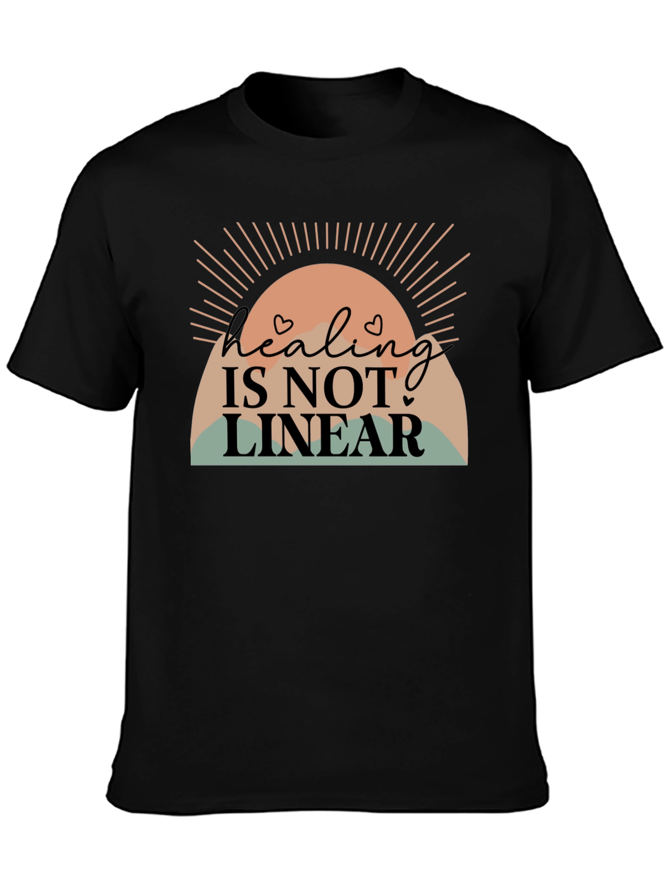 Healing Is Not Linear Graphic Tee