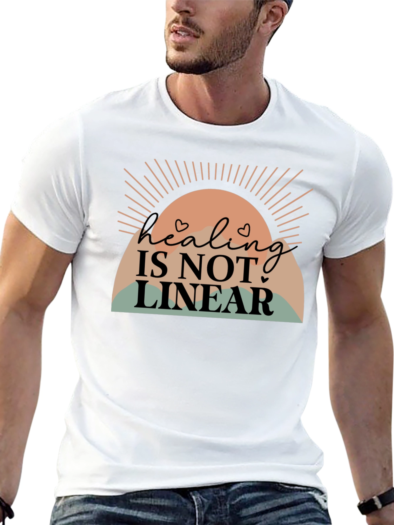 Healing Is Not Linear Graphic Tee