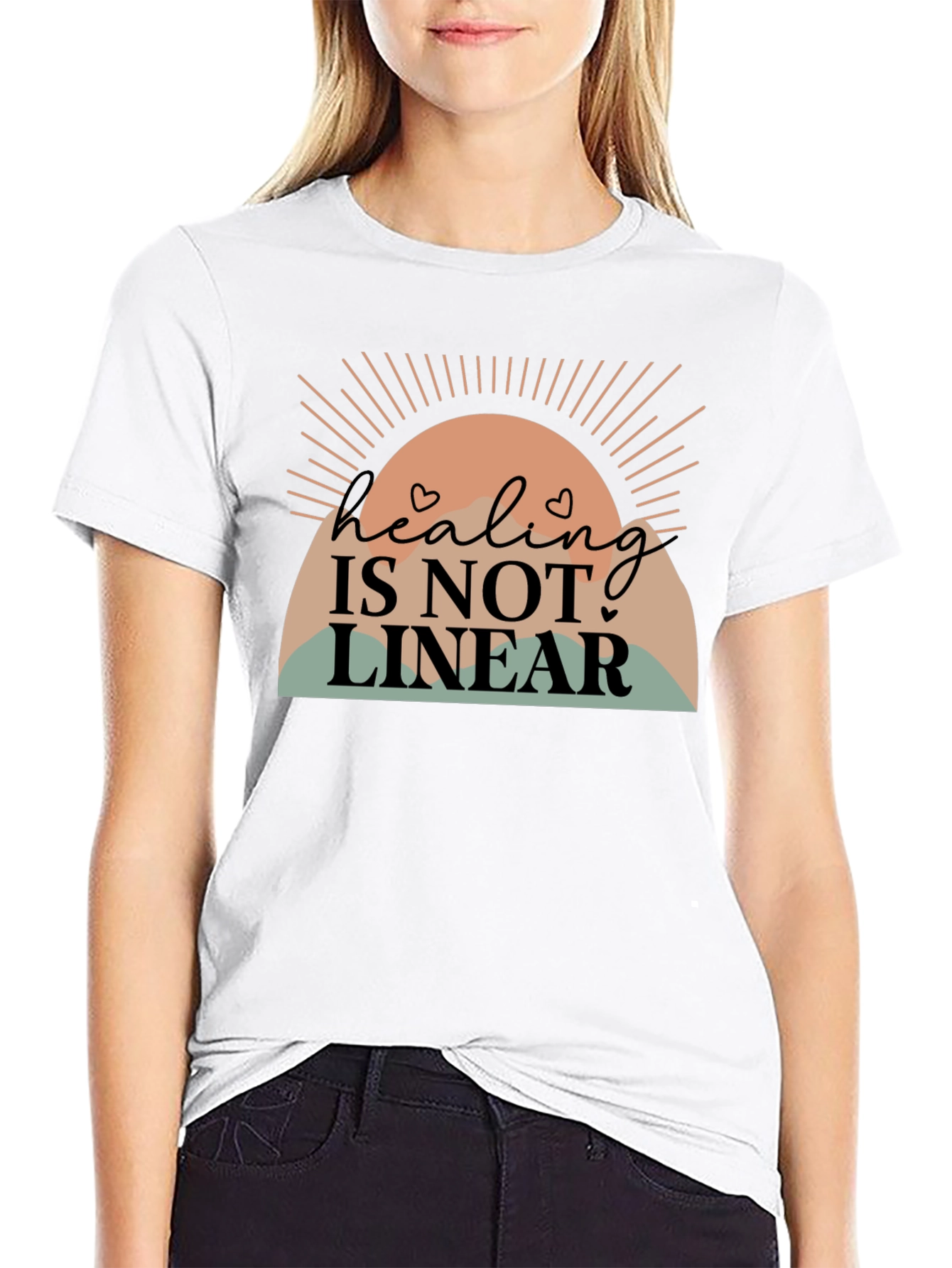 Healing Is Not Linear Graphic Tee