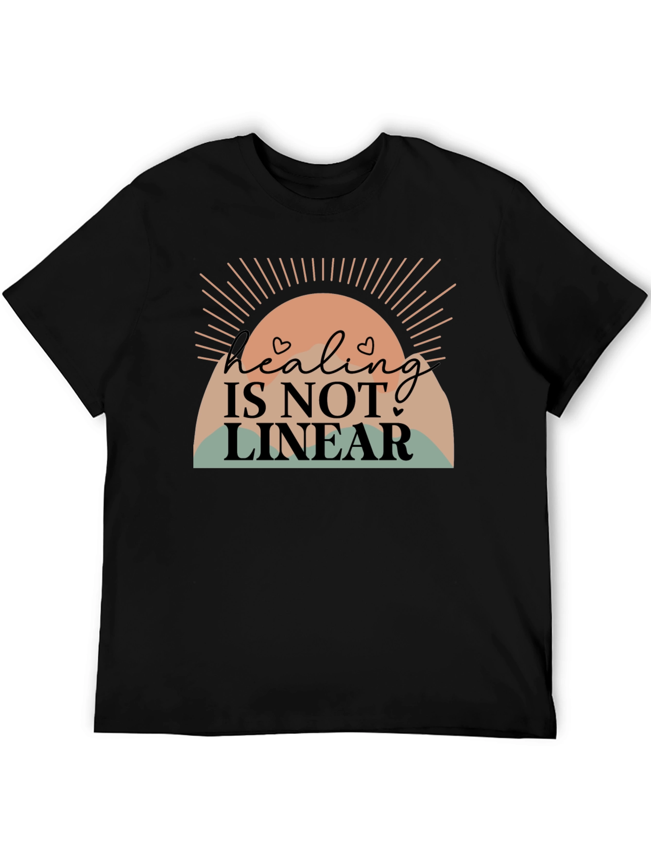 Healing Is Not Linear Graphic Tee