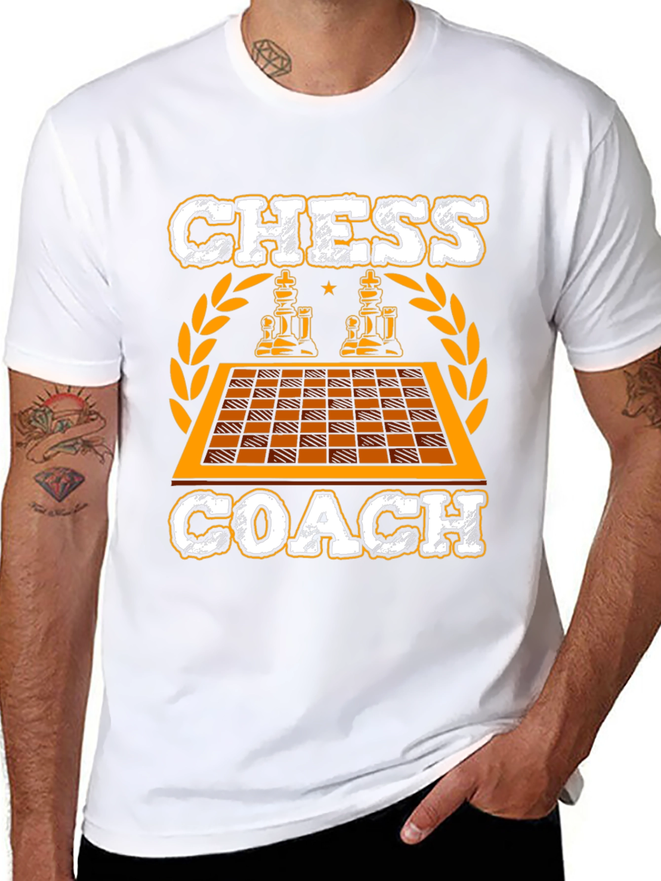 Chess Coach Graphic Tee