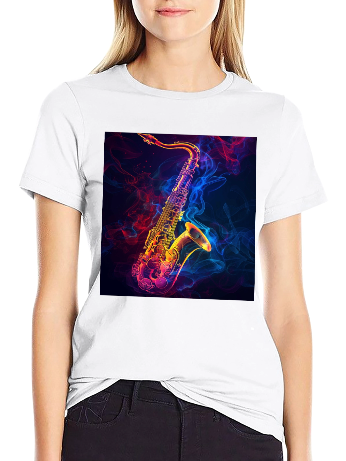 Saxophone T-Shirt - Music Lover Tee