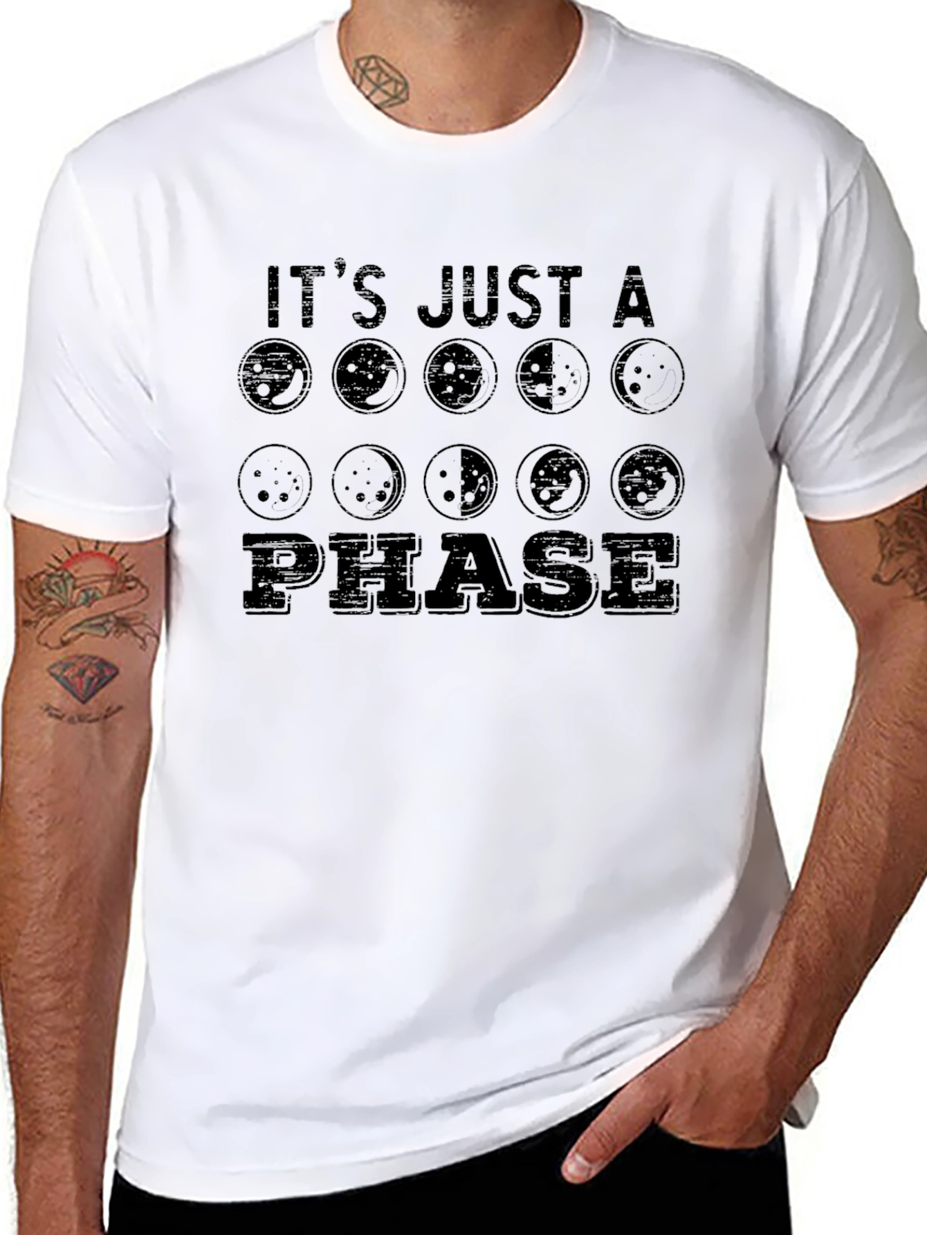 Its Just a Phase Moon T-Shirt