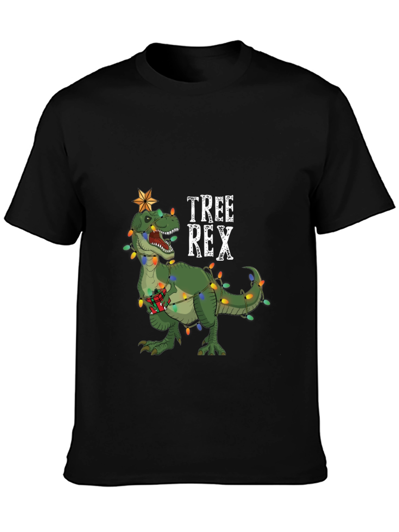 Tree Rex Christmas T-Shirt Dinosaur Holiday Tee
