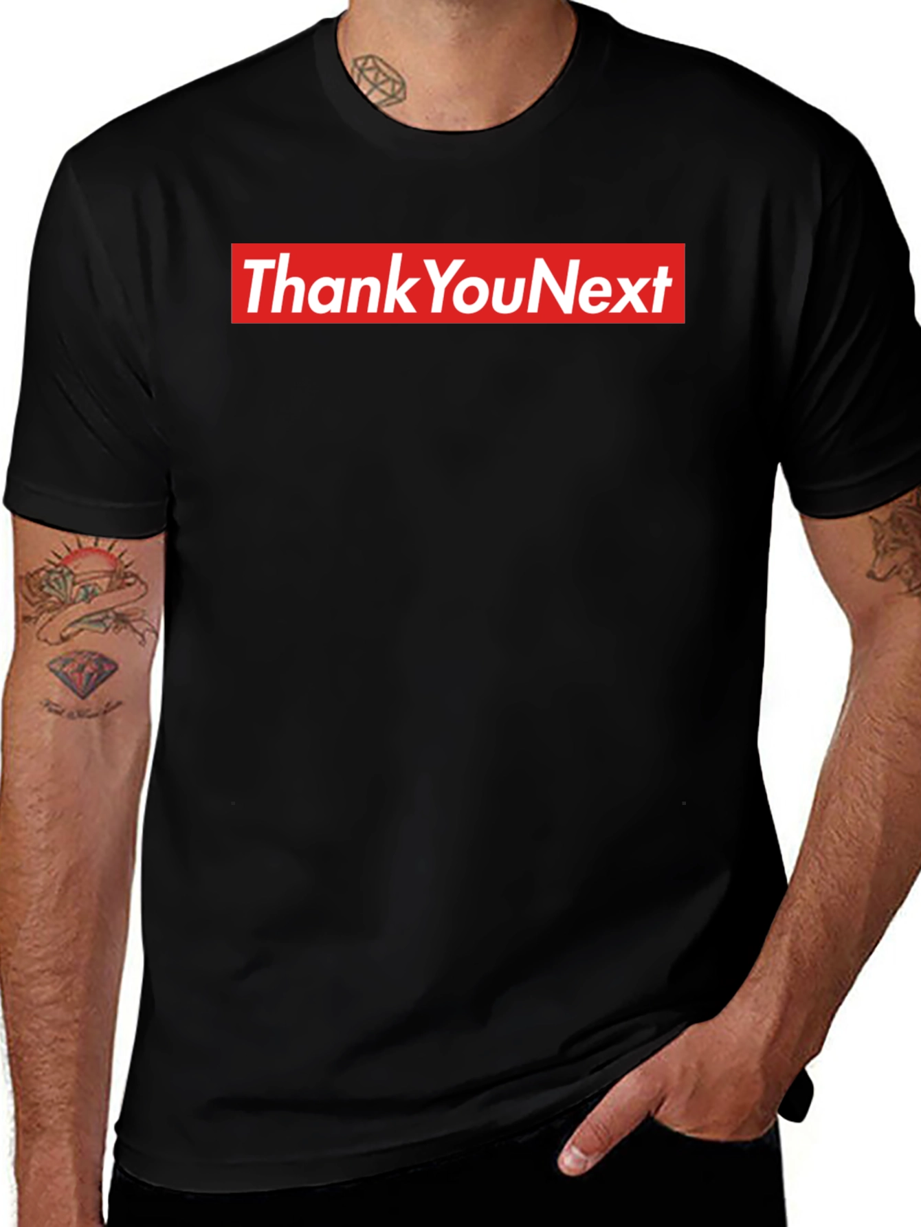 Thank You Next Graphic Tee - Trendy Casual Style