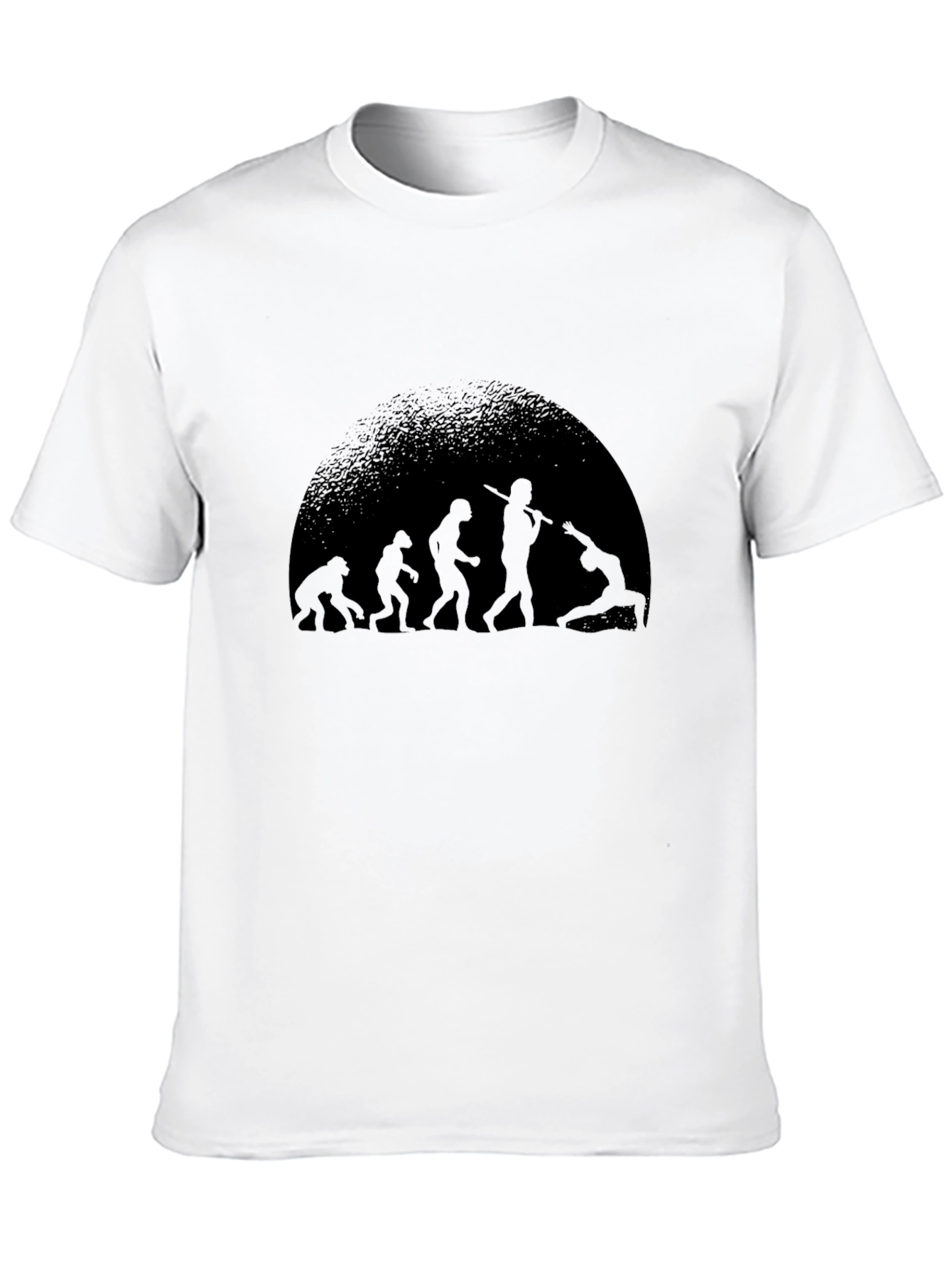 Evolution of Yoga Black T-Shirt