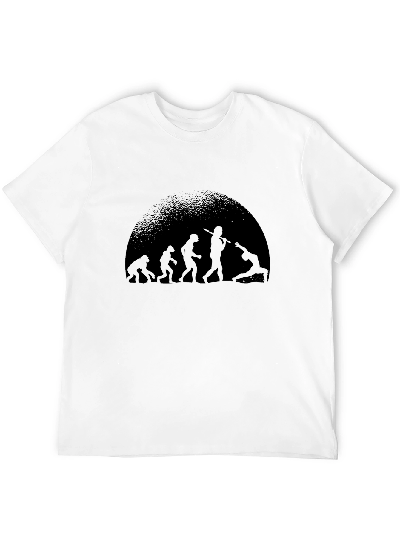 Evolution of Yoga Black T-Shirt