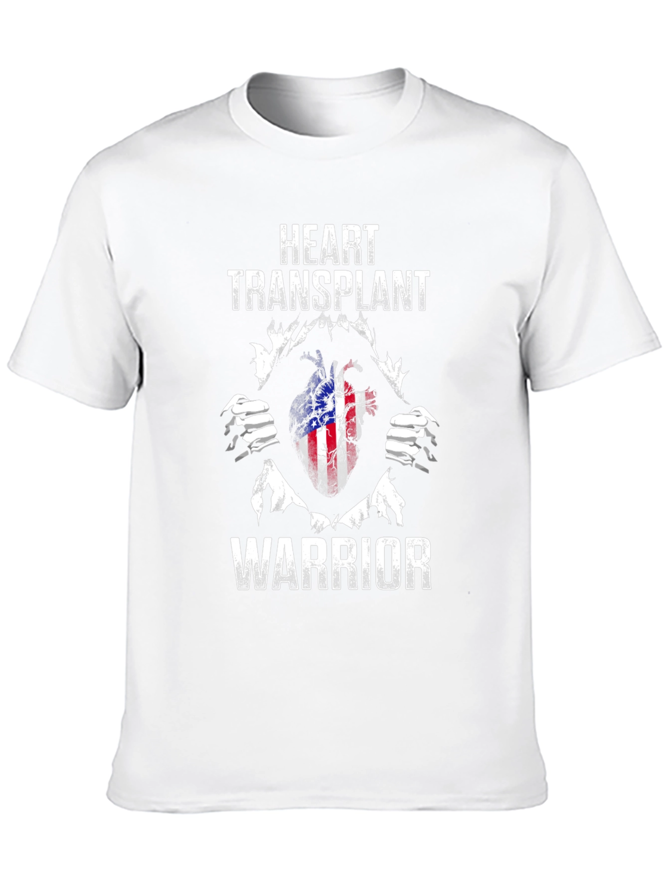 Heart Transplant Warrior Graphic T-Shirt