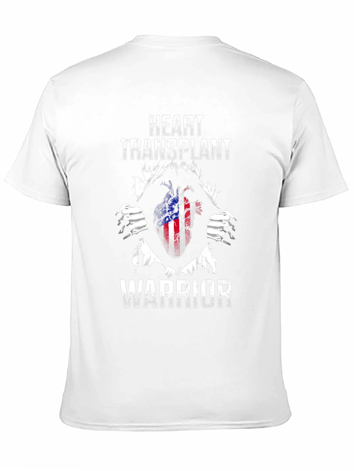Heart Transplant Warrior Graphic T-Shirt
