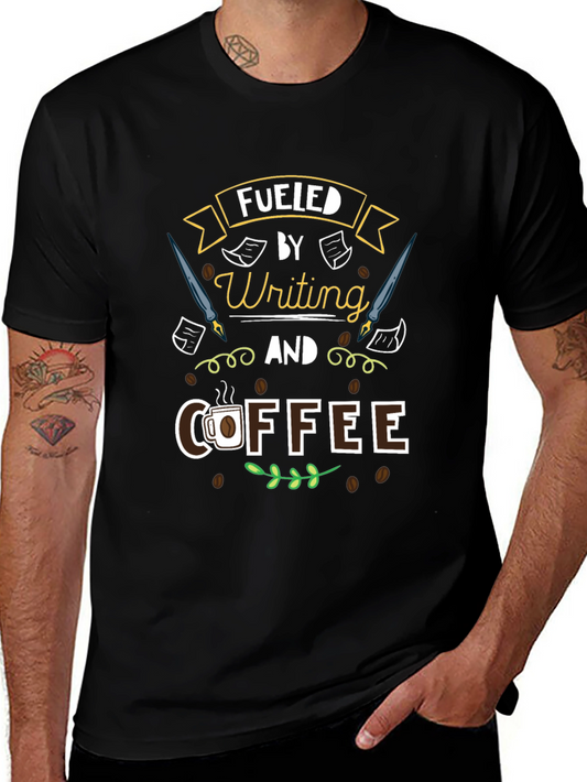 Fueled by Writing and Coffee T-Shirt