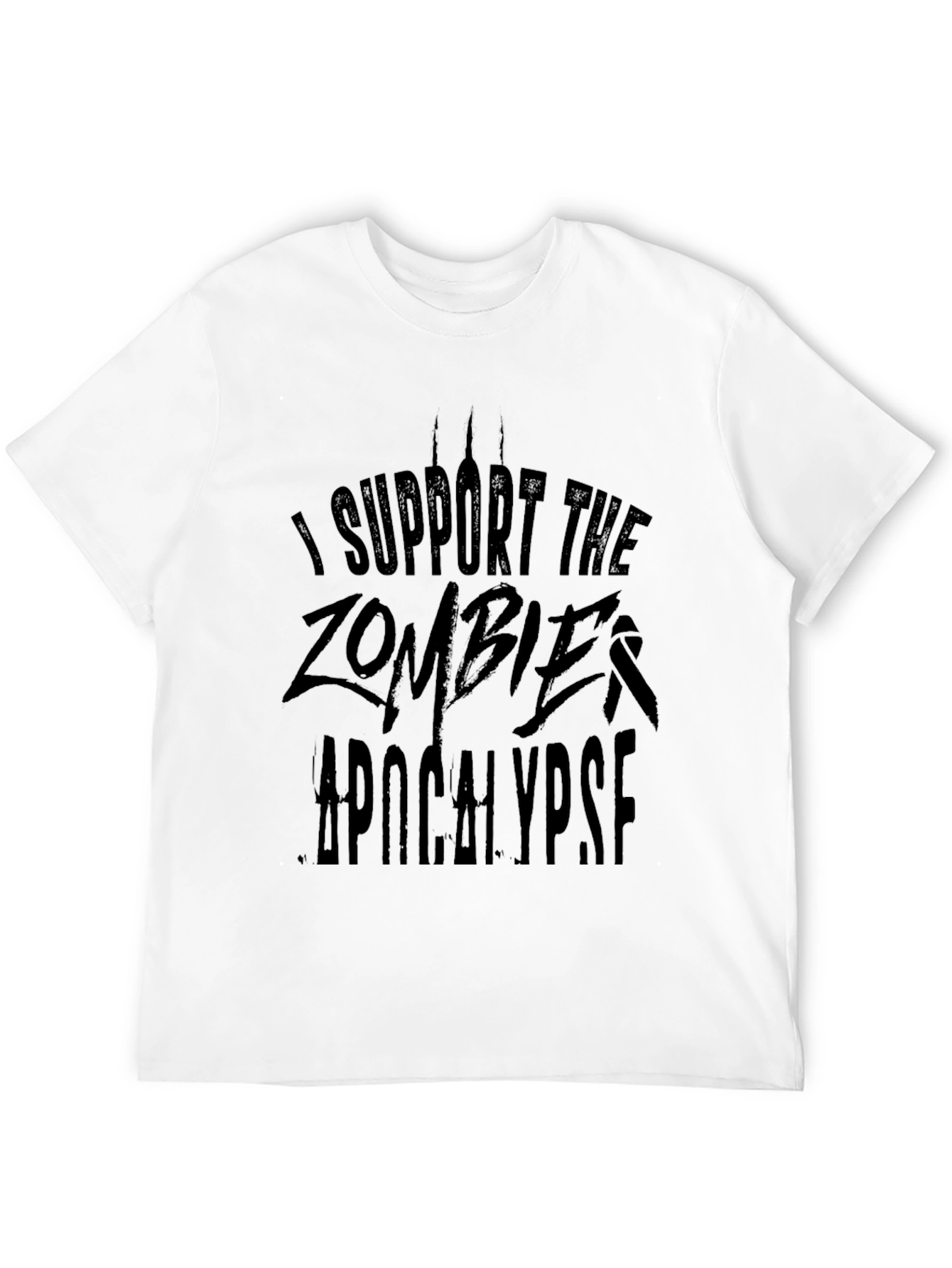 Zombie Apocalypse T-Shirt - Black