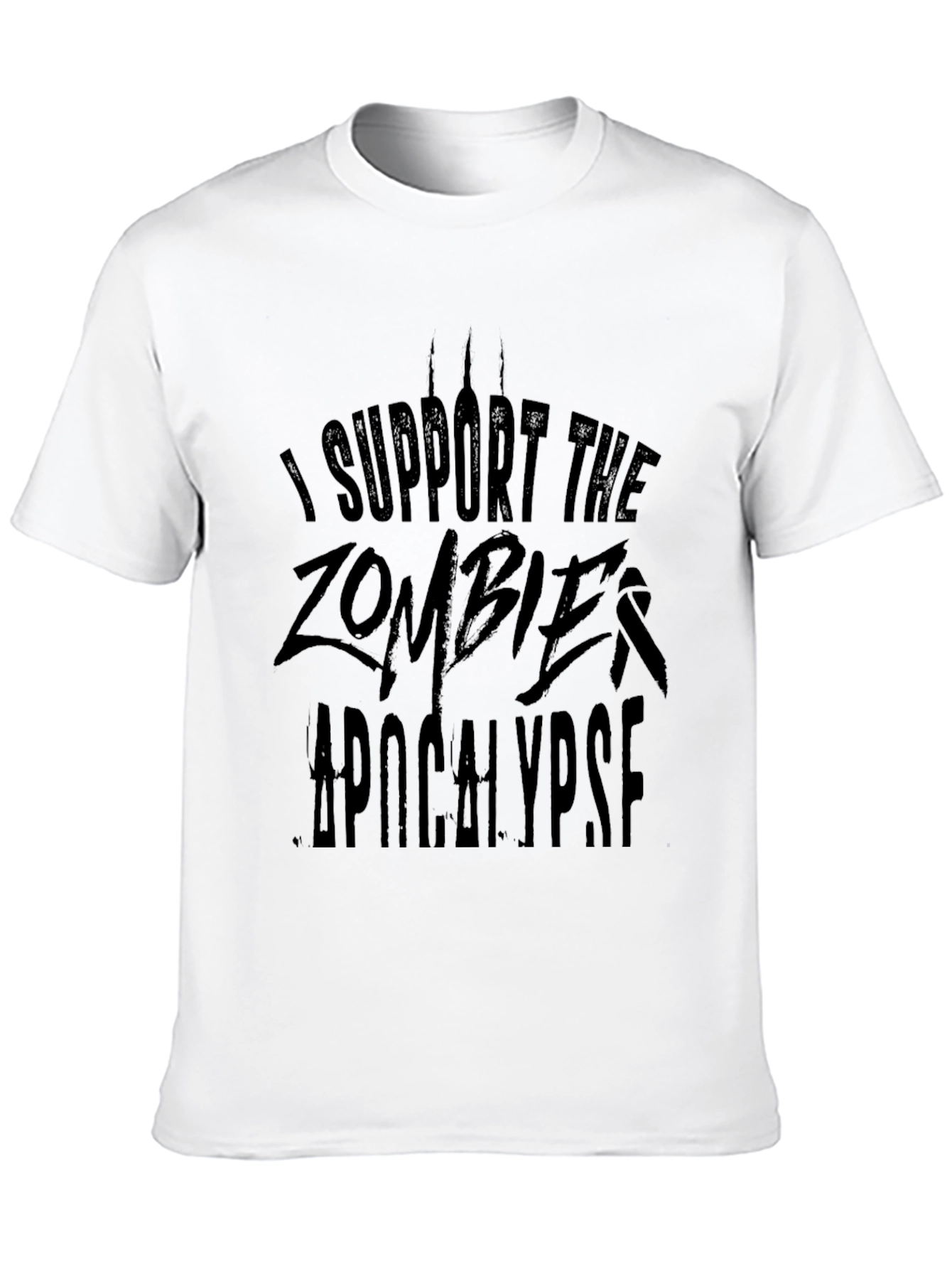 Zombie Apocalypse T-Shirt - Black