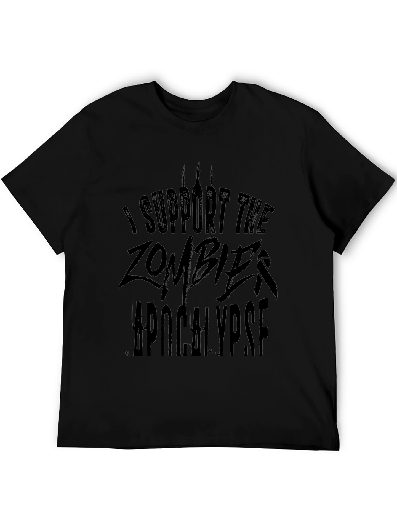 Zombie Apocalypse T-Shirt - Black