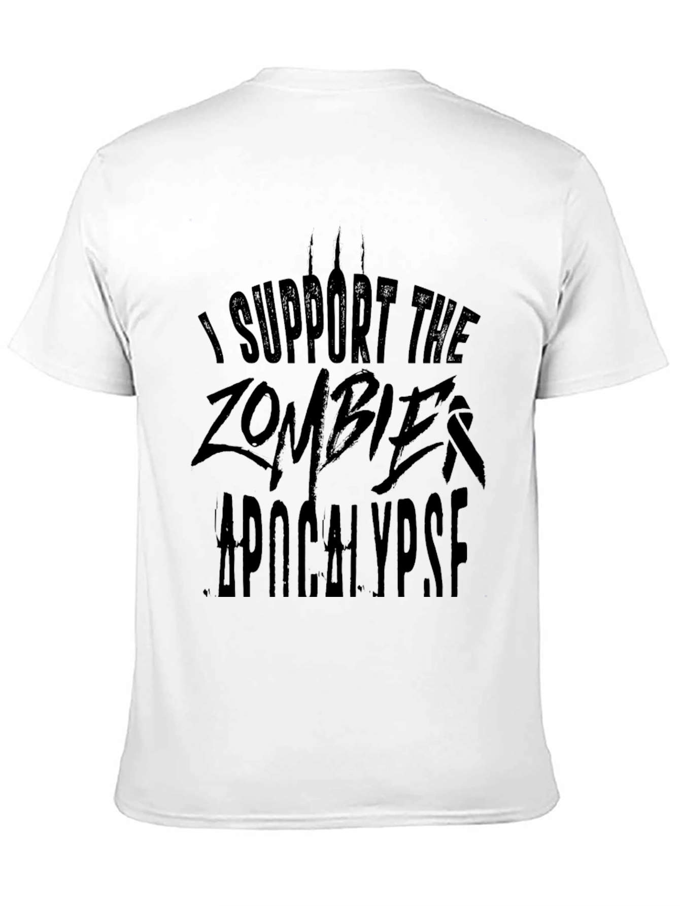 Zombie Apocalypse T-Shirt - Black