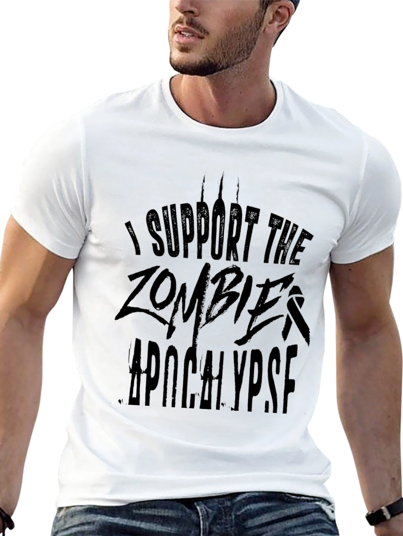 Zombie Apocalypse T-Shirt - Black