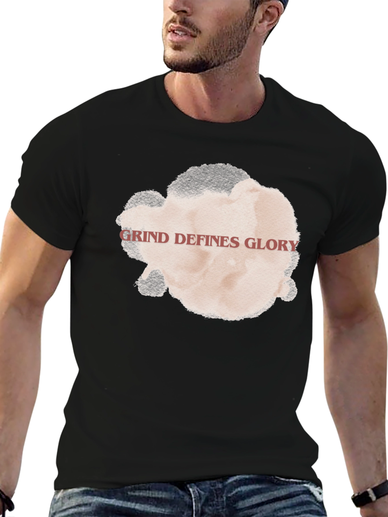 Grind Defines Glory Black Tee