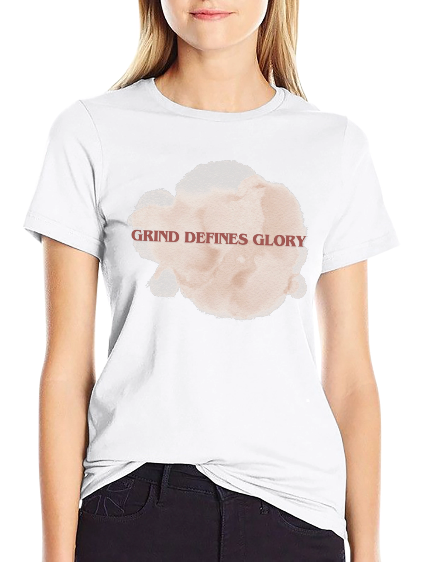 Grind Defines Glory Black Tee