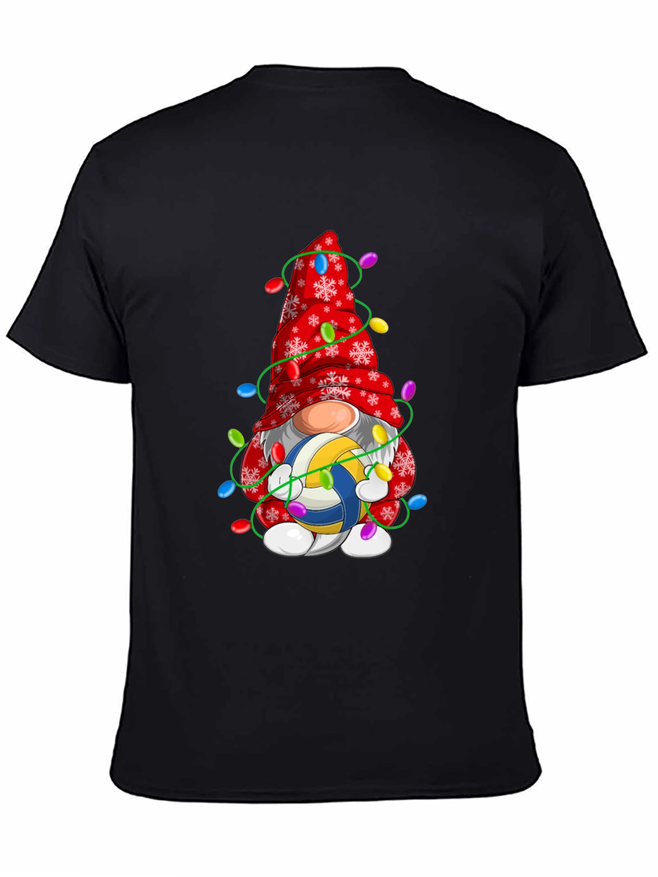Volleyball Gnome Christmas T-Shirt
