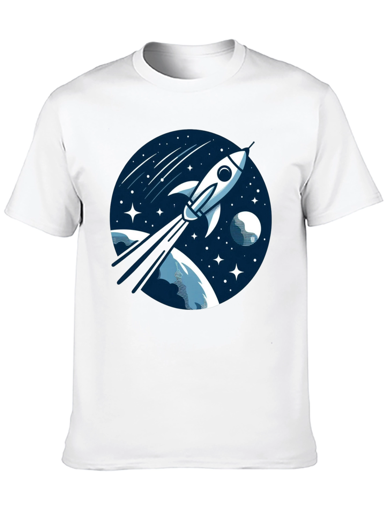 Space Rocket T-Shirt - Blast Off in Style!