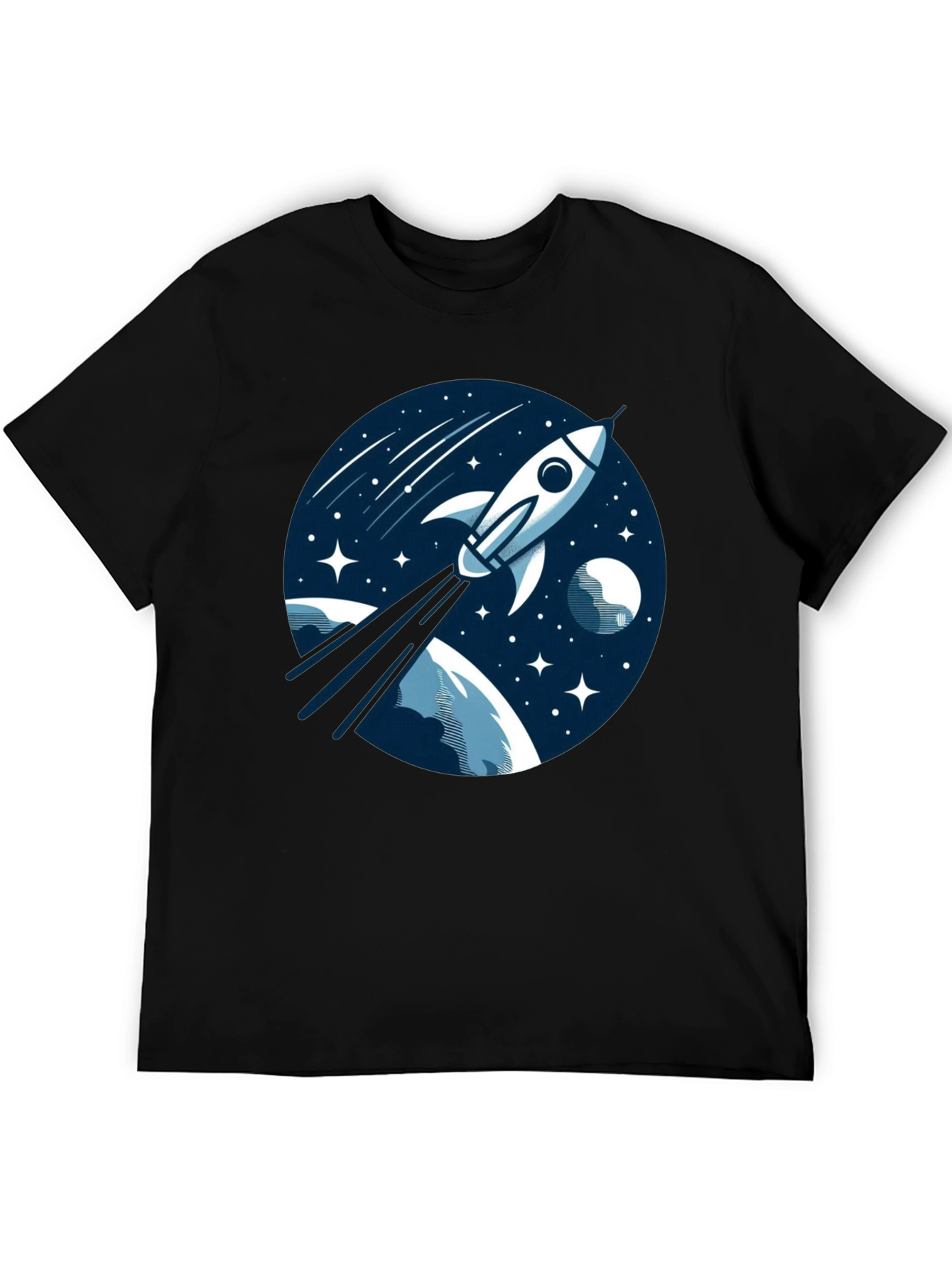 Space Rocket T-Shirt - Blast Off in Style!