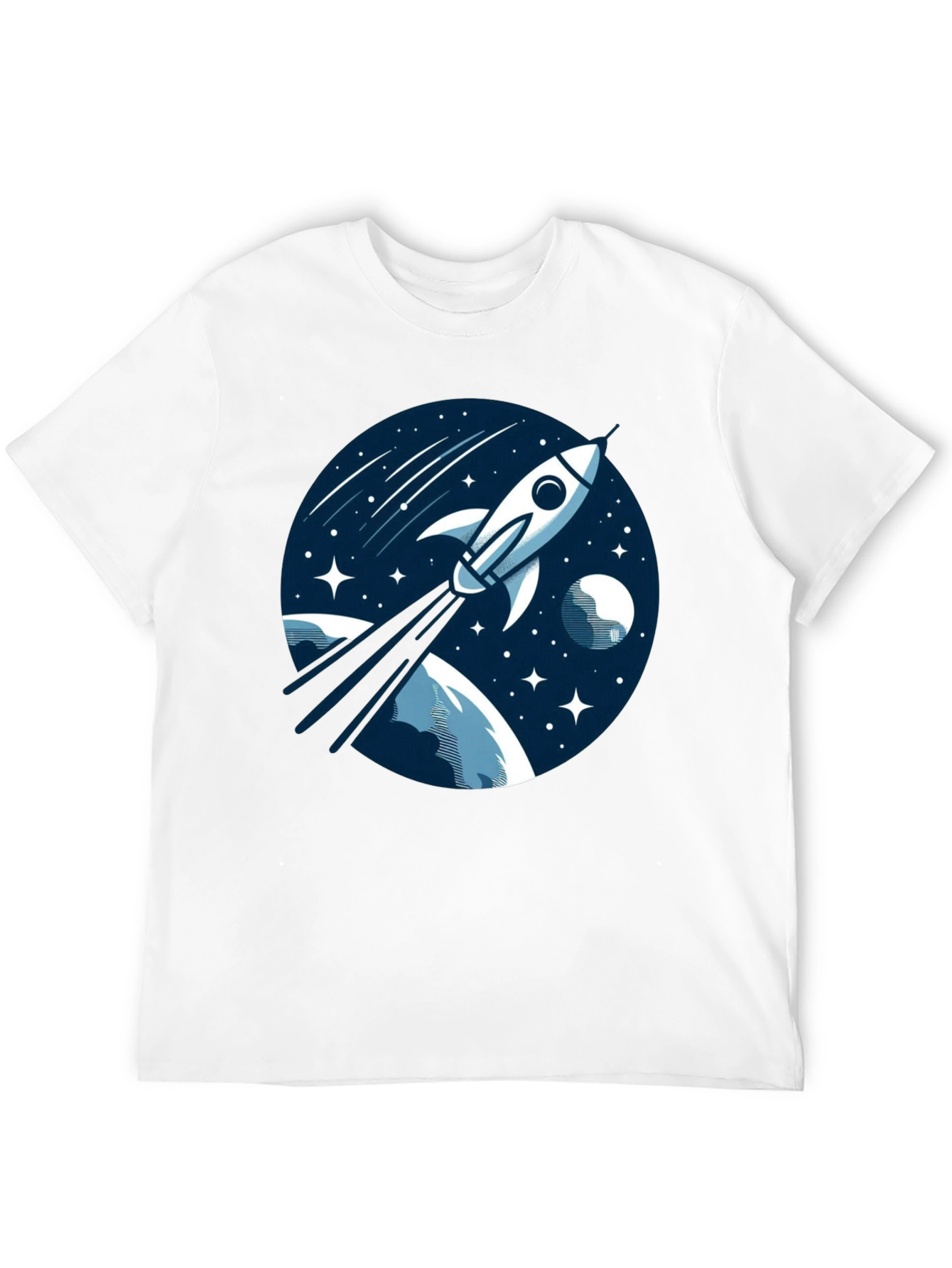 Space Rocket T-Shirt - Blast Off in Style!