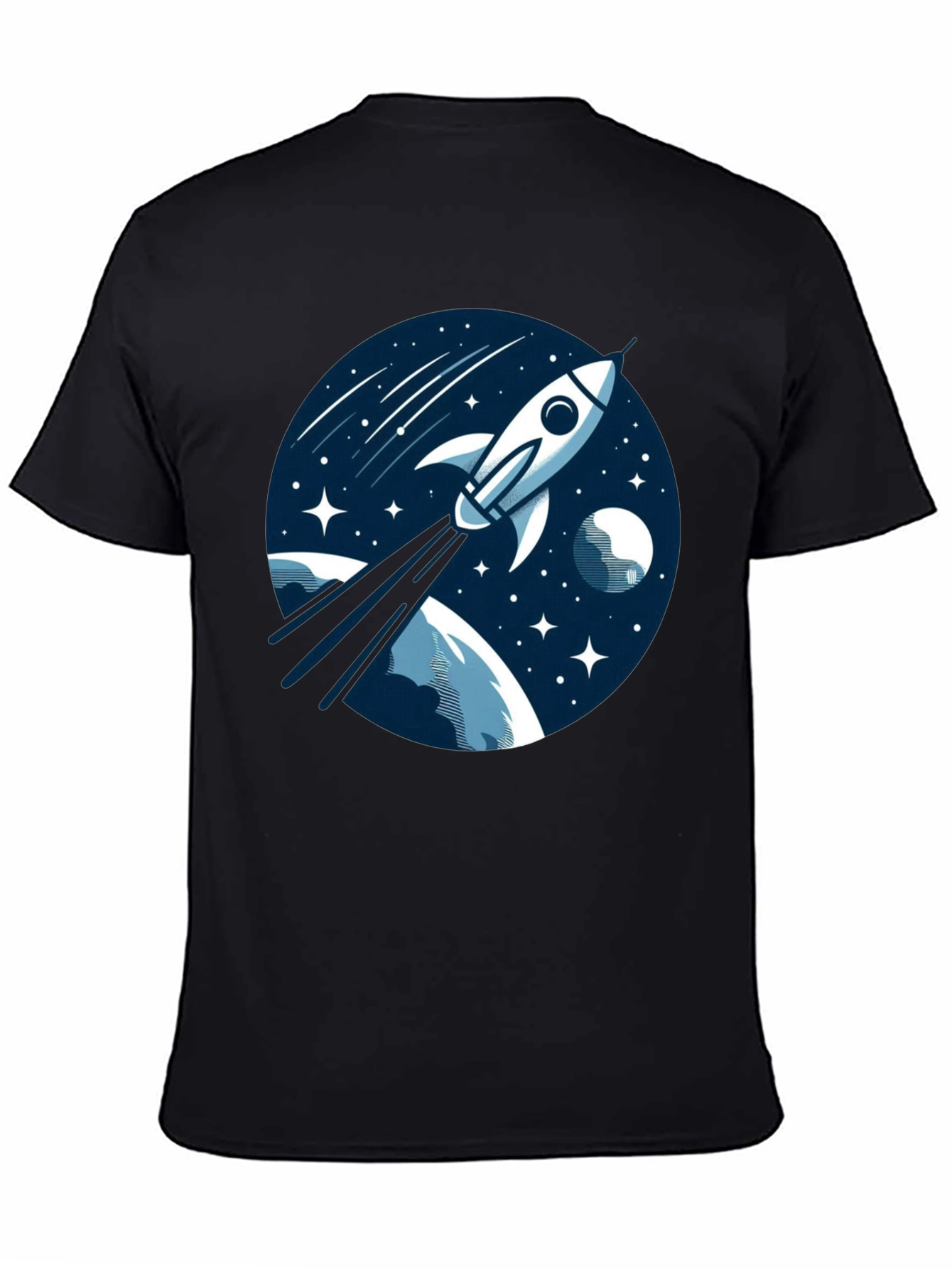 Space Rocket T-Shirt - Blast Off in Style!