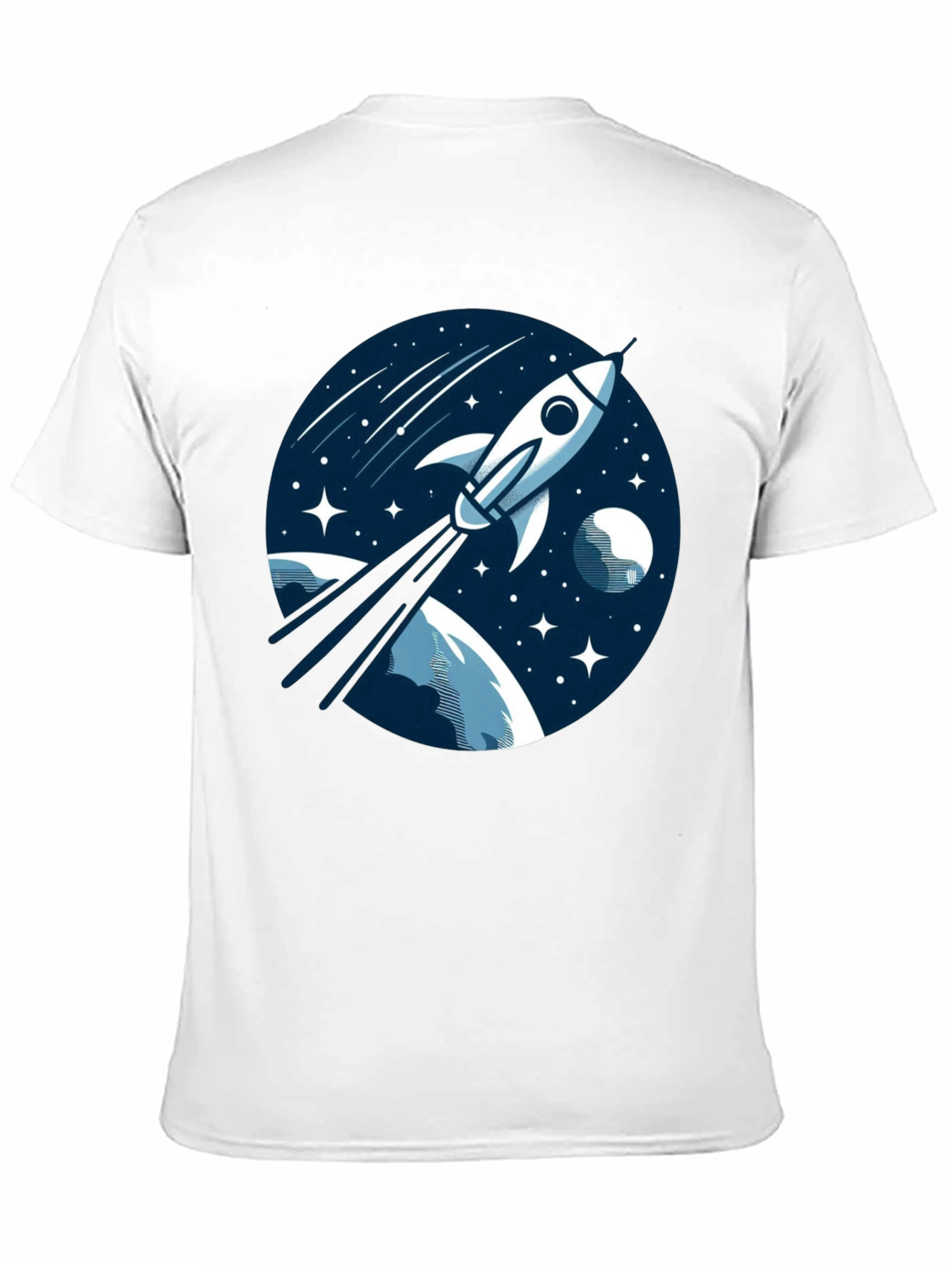 Space Rocket T-Shirt - Blast Off in Style!