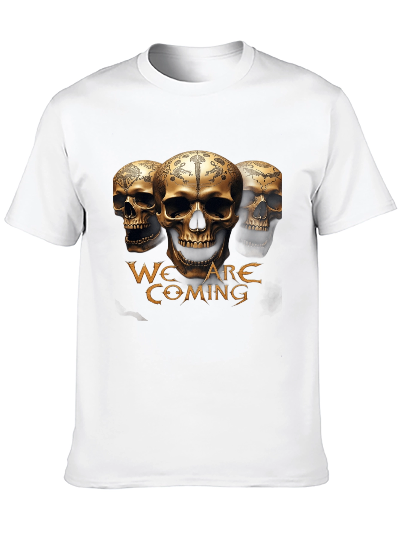 Skull Graphic T-Shirt - We Are Coming