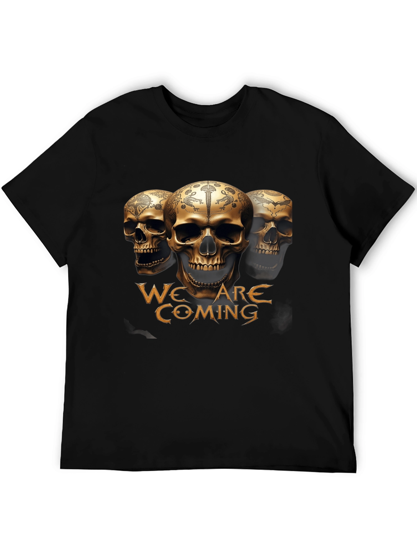 Skull Graphic T-Shirt - We Are Coming