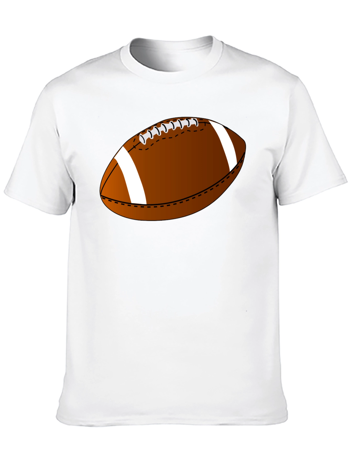 Football Graphic T-Shirt - Soft Cotton Tee